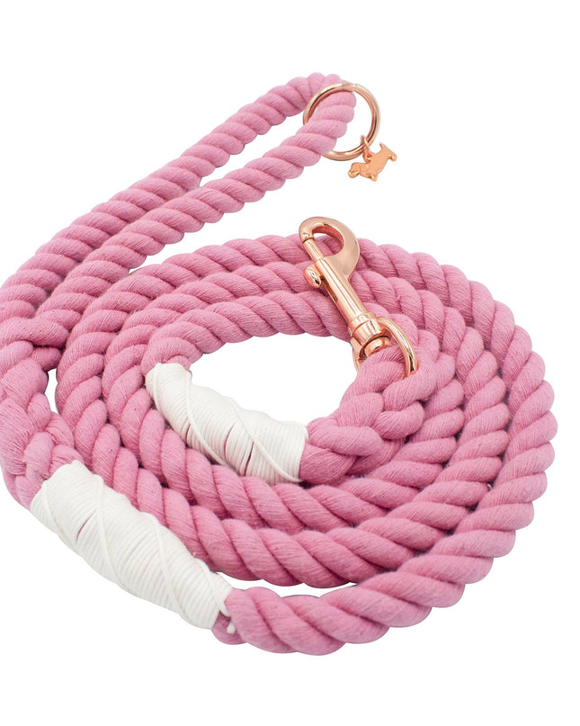 Dog Rope Leash - Cotton Candy
