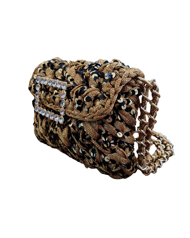 NANA LAME SEQUINS, CRYSTAL  BOUCLE