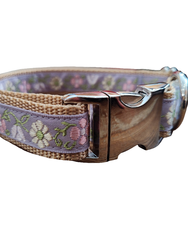 Lilac Dog Collar