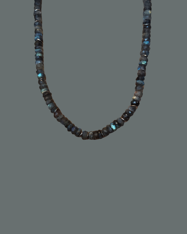 Labradorite and Silver