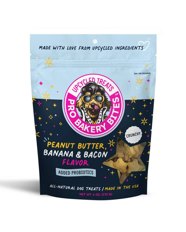 Pro Bakery Bites Crunchy - Peanut Butter Banana & Bacon 6oz