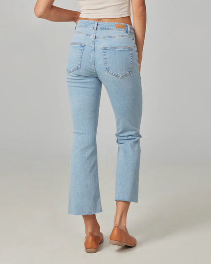 Billie High Rise Bootcut Jeans 28" Inseam Dusty Sky
