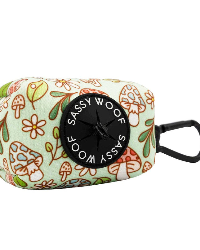 Dog Waste Bag Holder - Shrooms & Blooms (Spring)