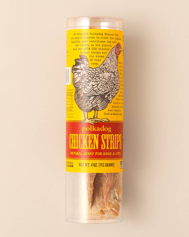 Chicken Strip Jerky - 4oz Tube - Dog Treats