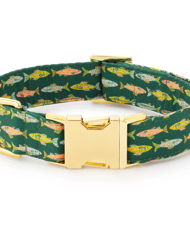 Gone Fishing Dog Collar