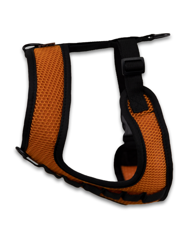 K9 Sport Harness: Sunset Orange / Large (17-19" Neck 17-24" Chest)