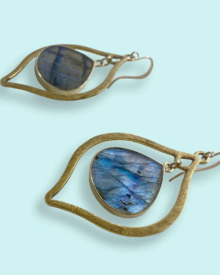 Labradorite Drop Earrings