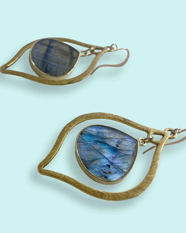Labradorite Drop Earrings
