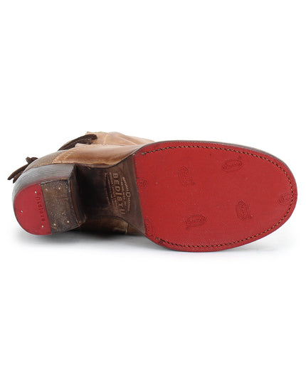 Cable Tan Rustic Oats Suede