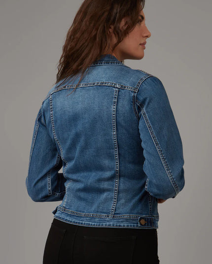 Gabriella Classic Denim Jacket Rugged Classic Blue