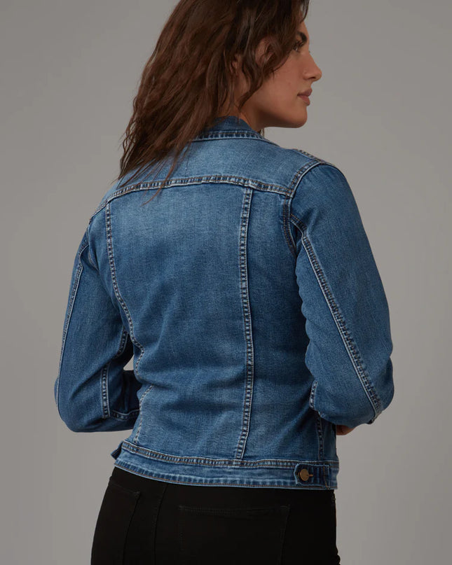 Gabriella Classic Denim Jacket Rugged Classic Blue