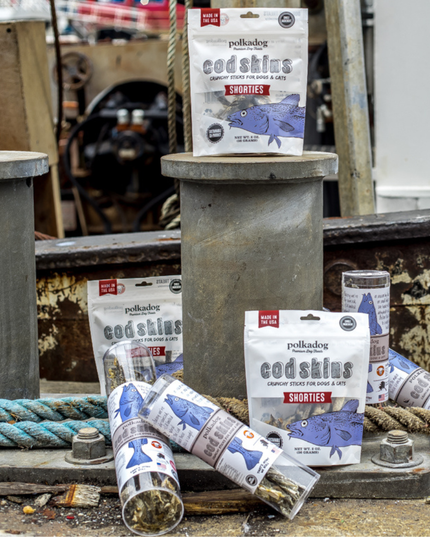Cod Skins - 4.7oz Tube - Dog & Cat Treats