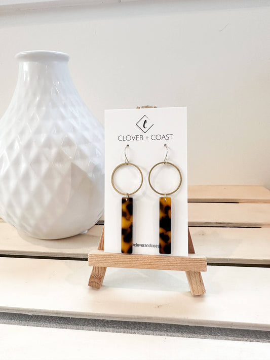 Acetate Bar w/ Mini Hoop