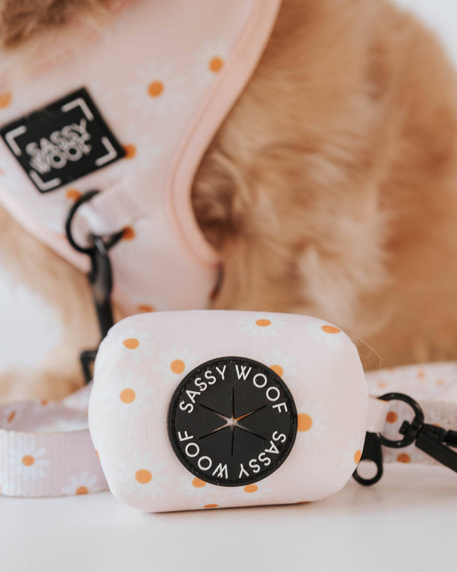 Dog Waste Bag Holder - Dainty Daisy (Spring)