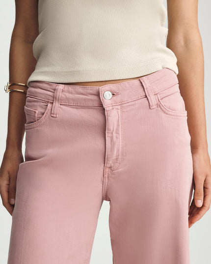 Paloma Wide Leg Jeans Mid Rise | Wild Rose Flex Blue