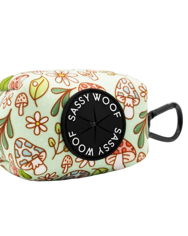 Dog Waste Bag Holder - Shrooms & Blooms (Spring)