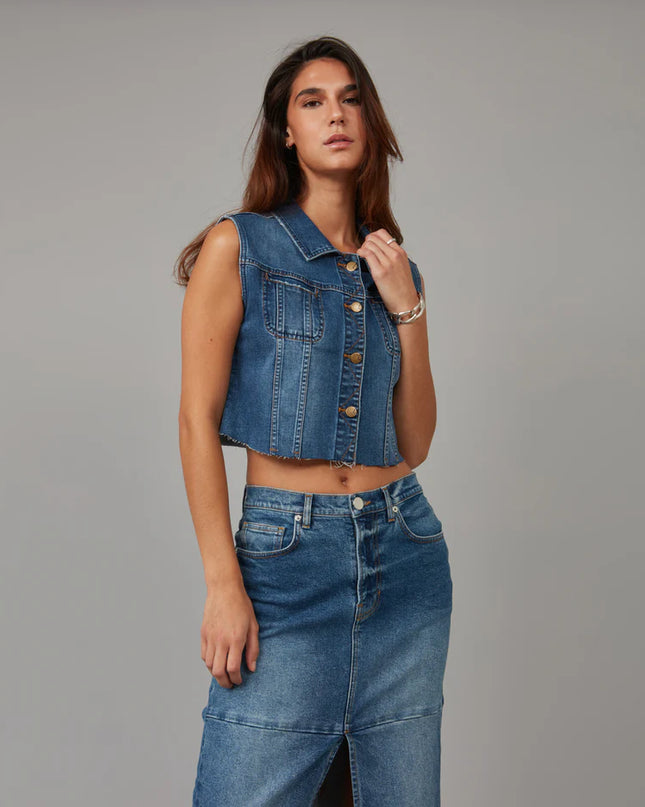 Gabbie Crop Vest