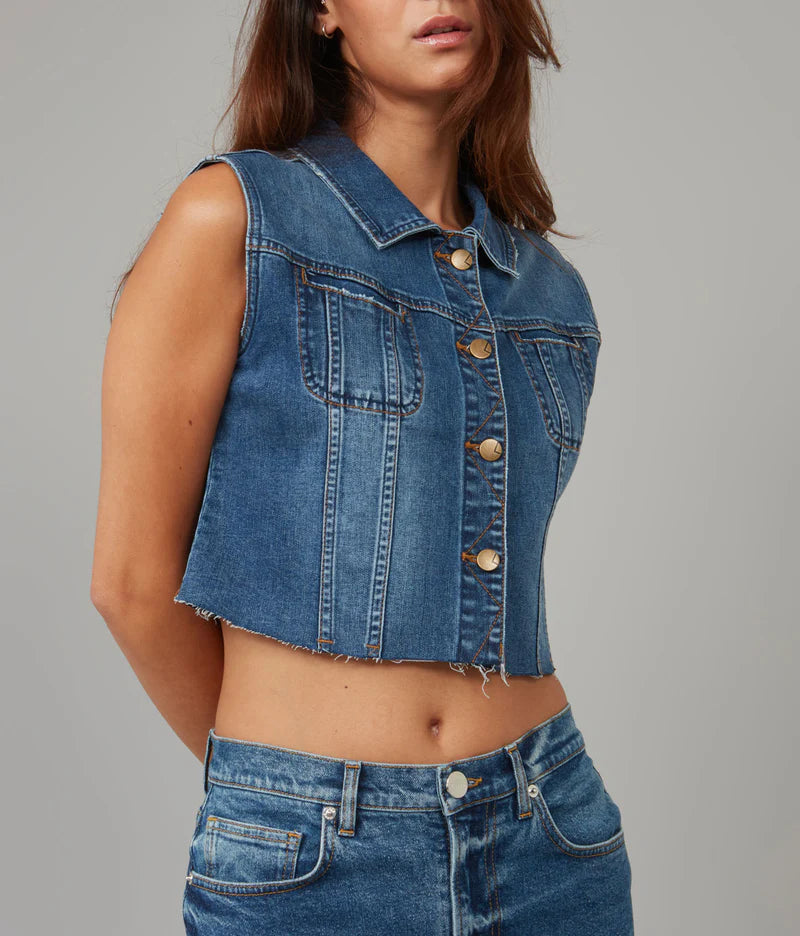 Gabbie Crop Vest