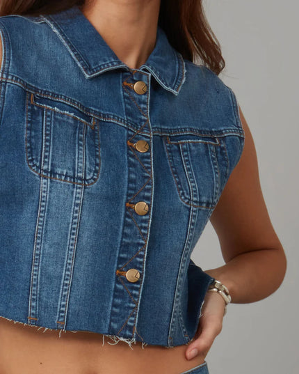 Gabbie Crop Vest