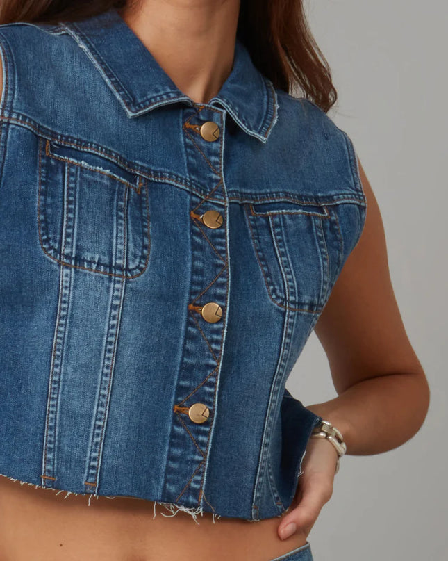 Gabbie Crop Vest