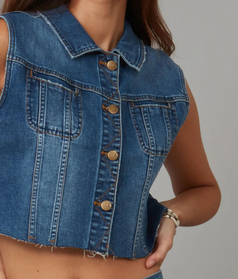 Gabbie Crop Vest