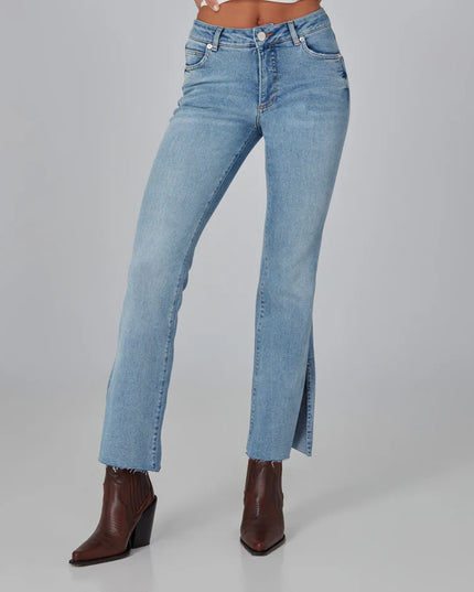 Billie High Rise Bootcut Jeans Dusty Sky 28" Inseam