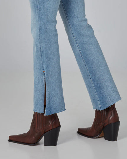 Billie High Rise Bootcut Jeans Dusty Sky 28" Inseam