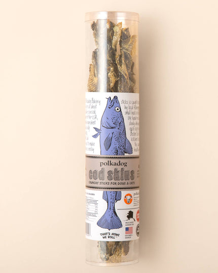 Cod Skins - 4.7oz Tube - Dog & Cat Treats