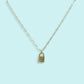 Love Lock Necklace: 18 Inch