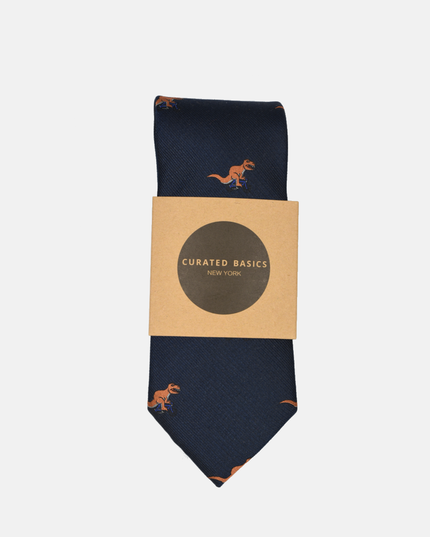 T-Rex on a Bike Tie