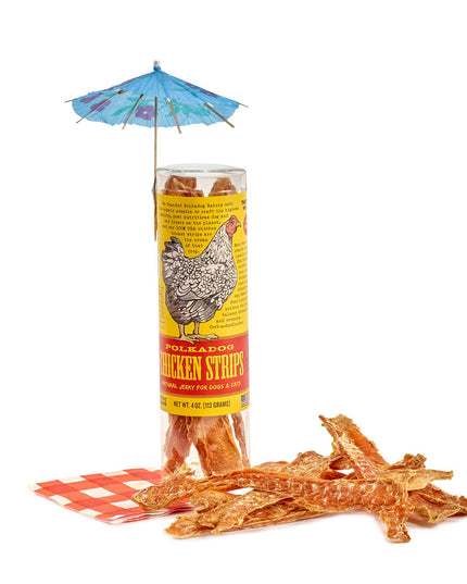Chicken Strip Jerky - 4oz Tube - Dog Treats