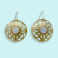 Moresque Filigree Pearl Earrings