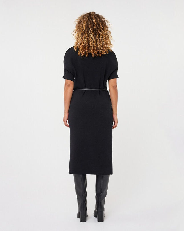 Black Knit Dress