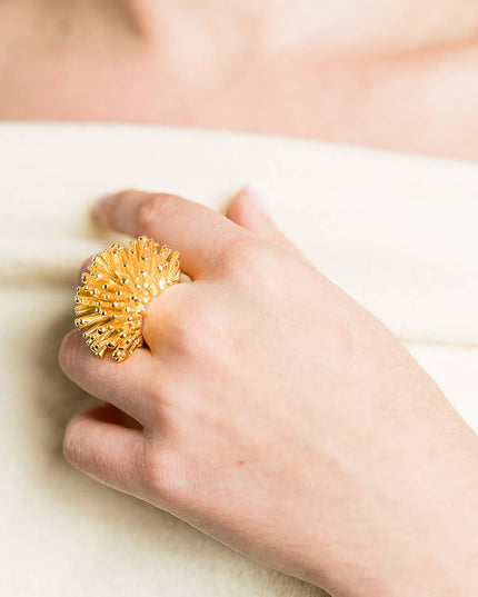 Porcupine Ring: Carded / 9