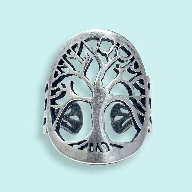 Gold Tree of Life Ring