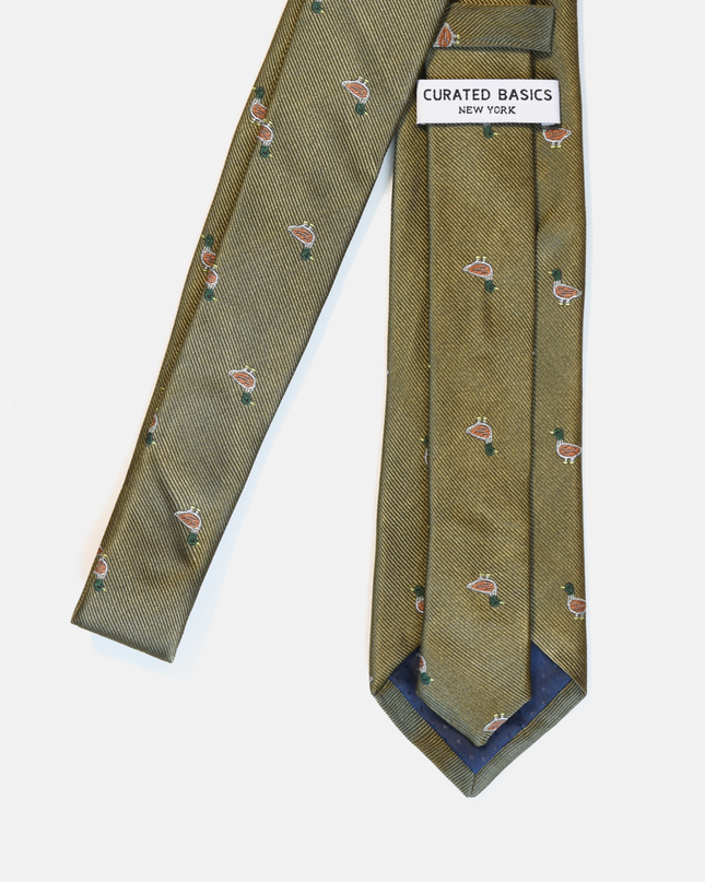 Mallard Duck Tie: Duck