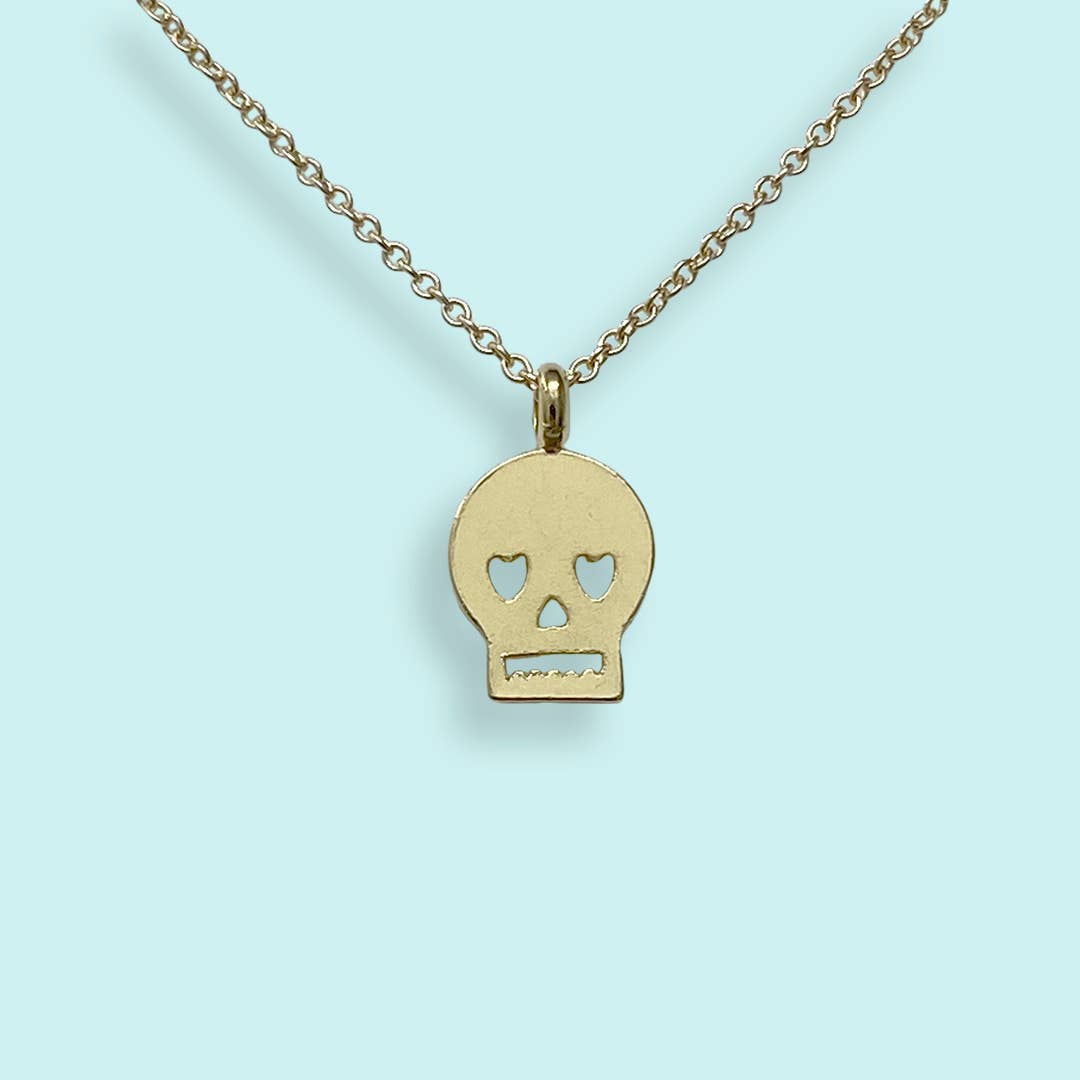 Sweet Skull Necklace: 18 Inch
