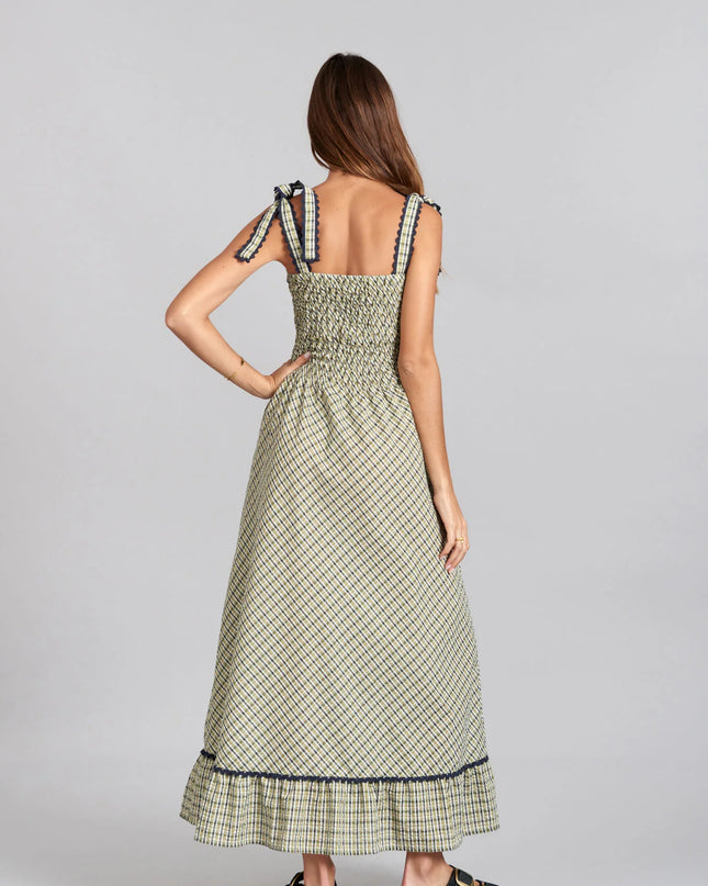 HOYA - Organic Cotton Summer Check Dress