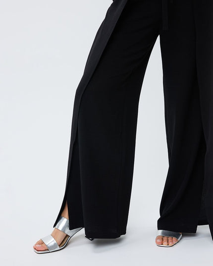TROUSERS OVERLAP CRINKLE