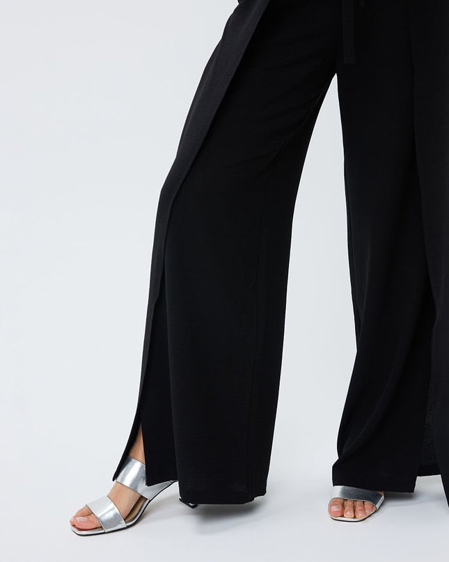 TROUSERS OVERLAP CRINKLE