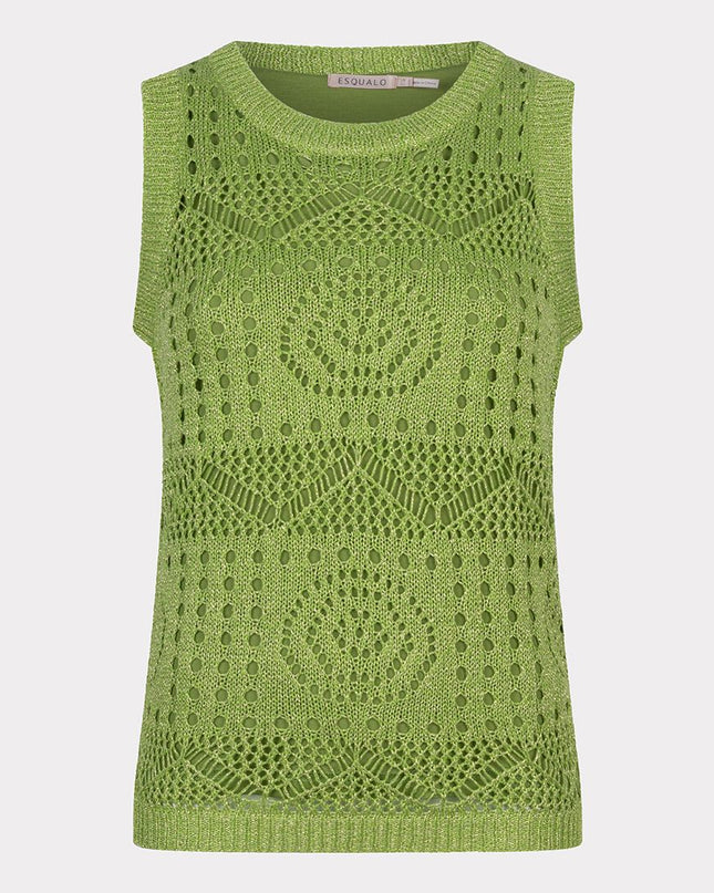 TOP AJOUR KNIT