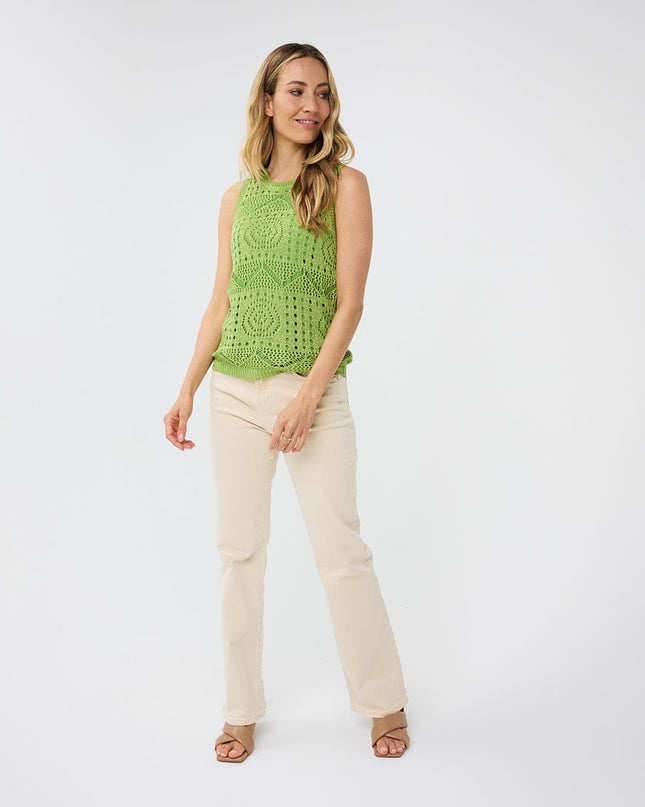 TOP AJOUR KNIT