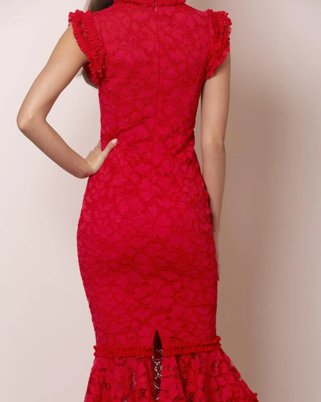Guipure Lace Dress