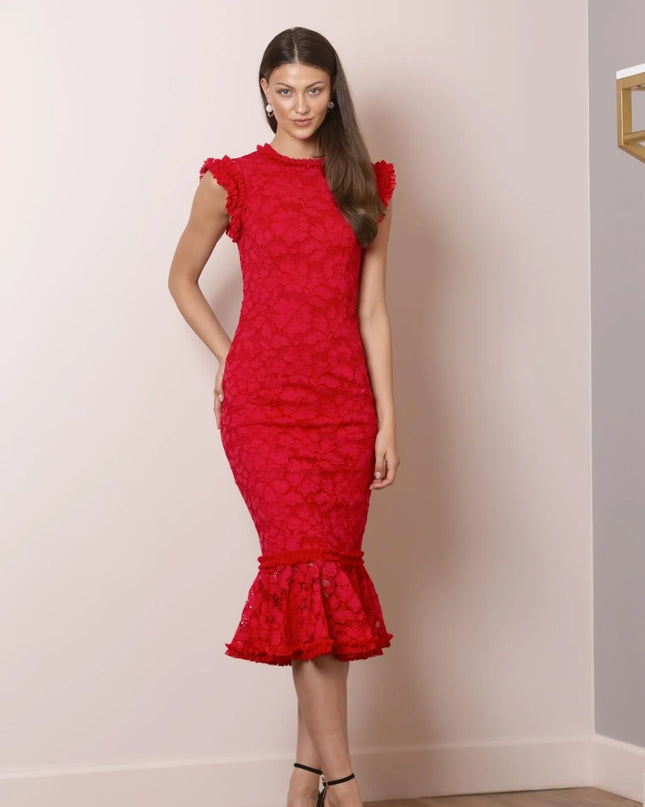 Guipure Lace Dress