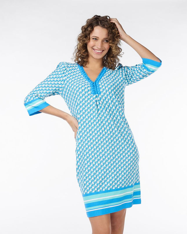 Dress Beads Bayside Print
