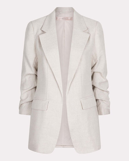 Blazer Linen Look