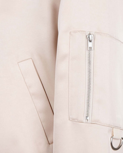 Jacket bomber satin