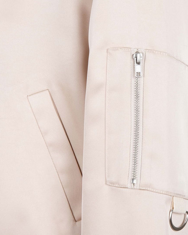 Jacket bomber satin