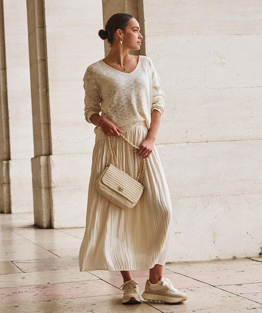 Skirt Plisse Changeant