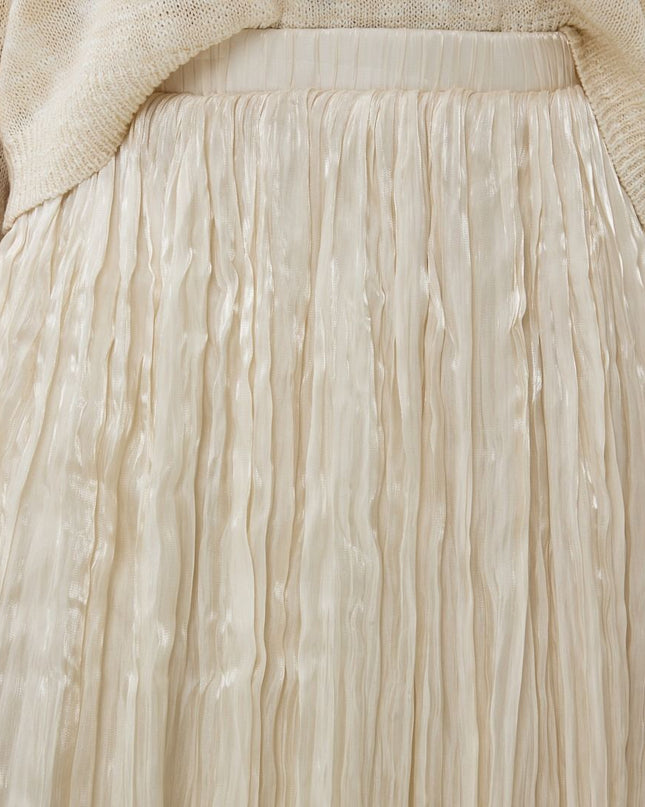 Skirt Plisse Changeant